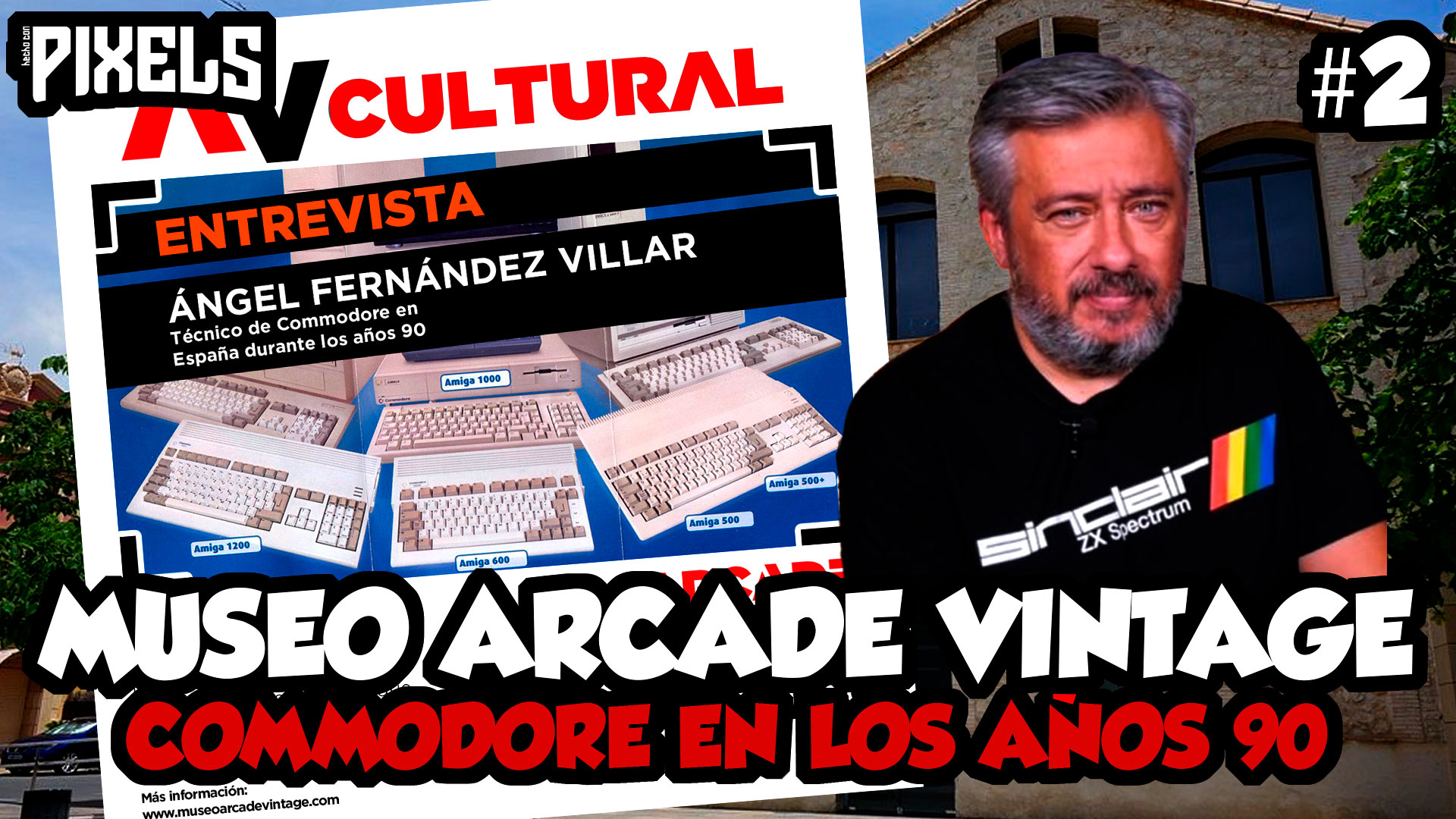 Entrevista Museo Arcade Vintage: Commodore España en los años 90