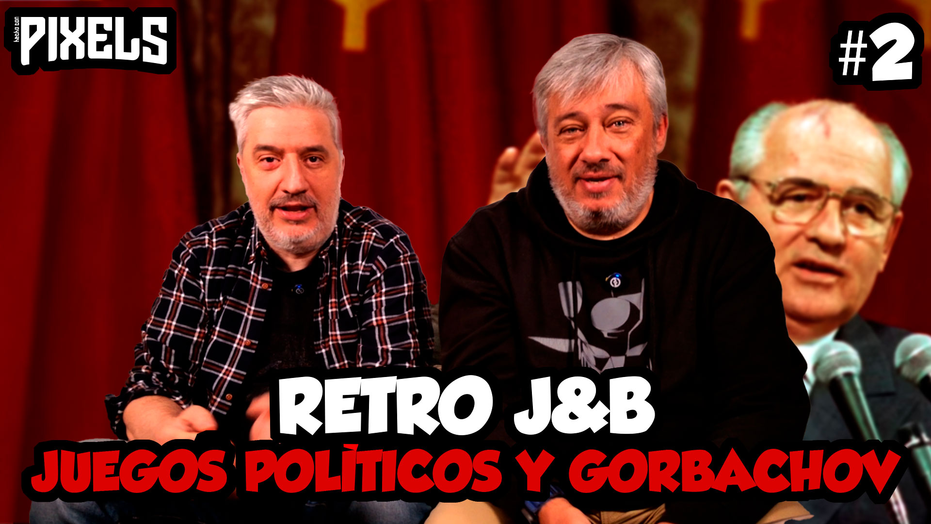 Retro J&B: juegos con políticos y Gorbachov de invitado
