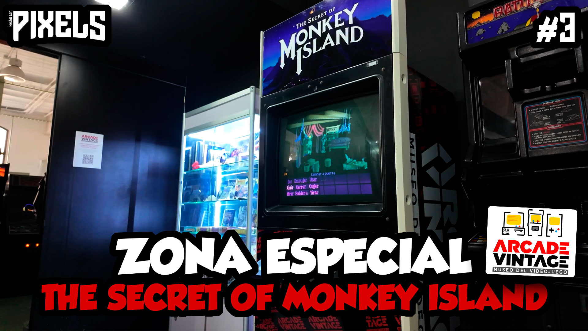 Paseamos por el espacio de The Secret of Monkey Island en Museo Arcade Vintage