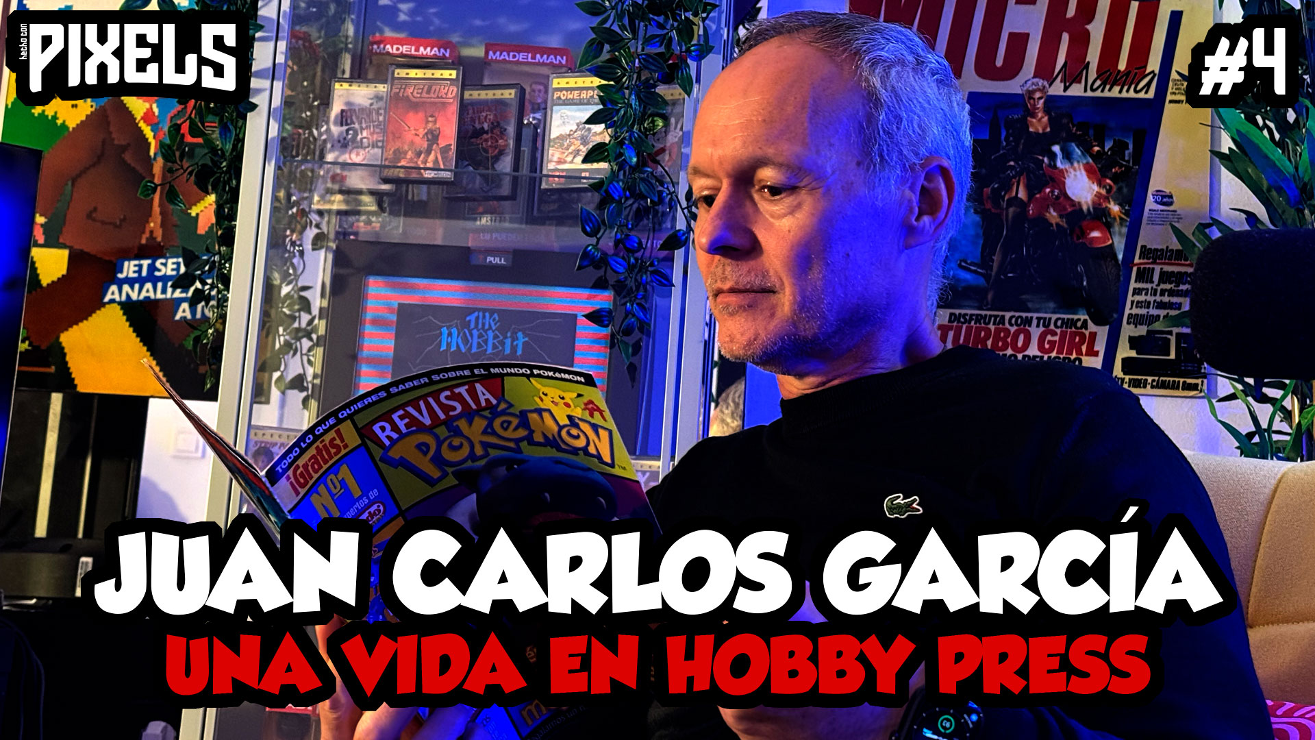 Entrevista a Juan Carlos García (MicroHobby, Hobby Consolas, Nintendo Acción y más…)