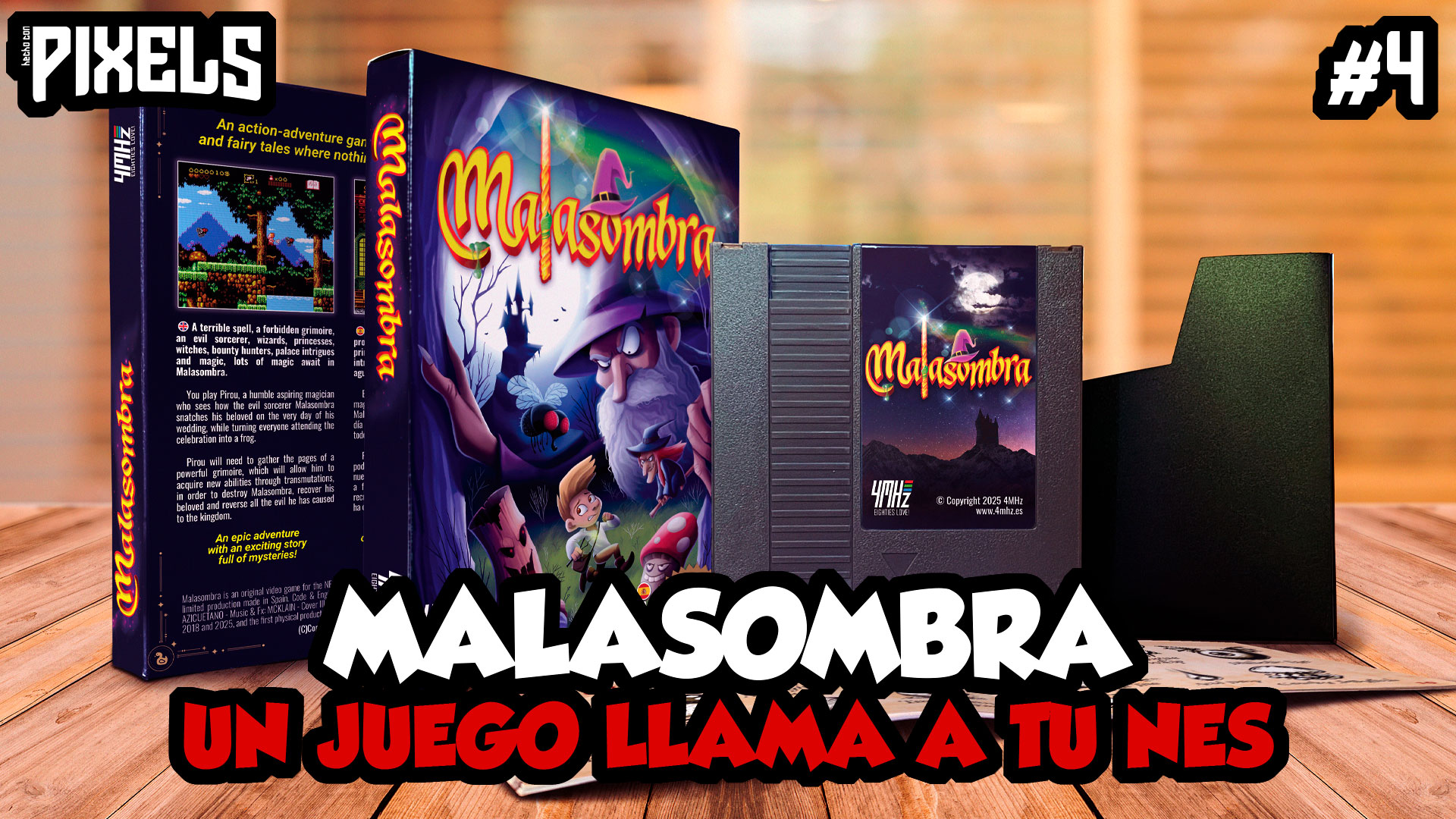 Malasombra para NES: entrevistamos a los miembros de 4MHz