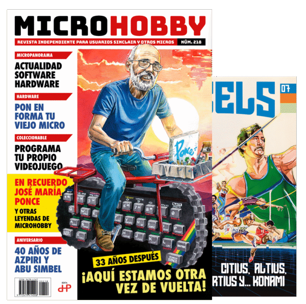 Microhobby y Pixels suscripción.