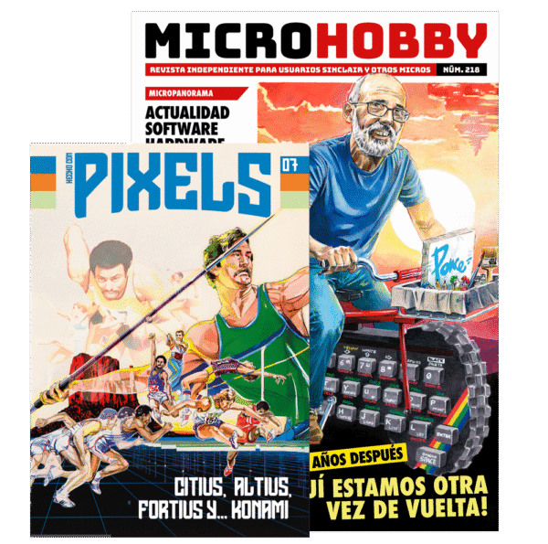 Microhobby y Pixels suscripción.