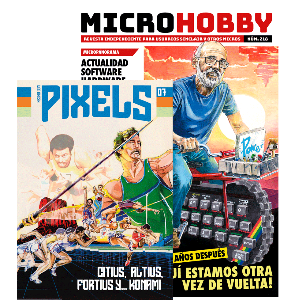 Microhobby y Pixels suscripción.