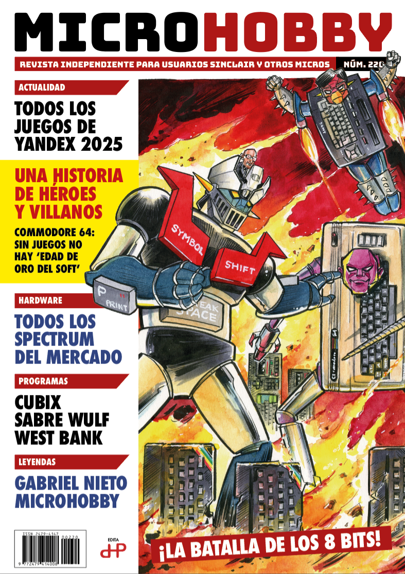 Portada Microhobby nº220.