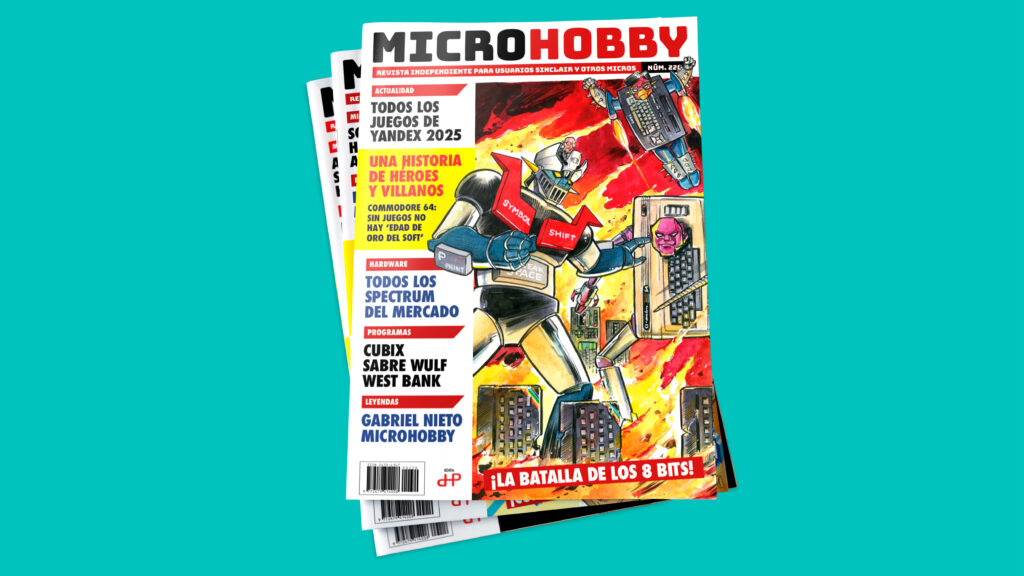 Portada Microhobby nº220.