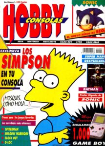 Portada Hobby Consolas nº1
